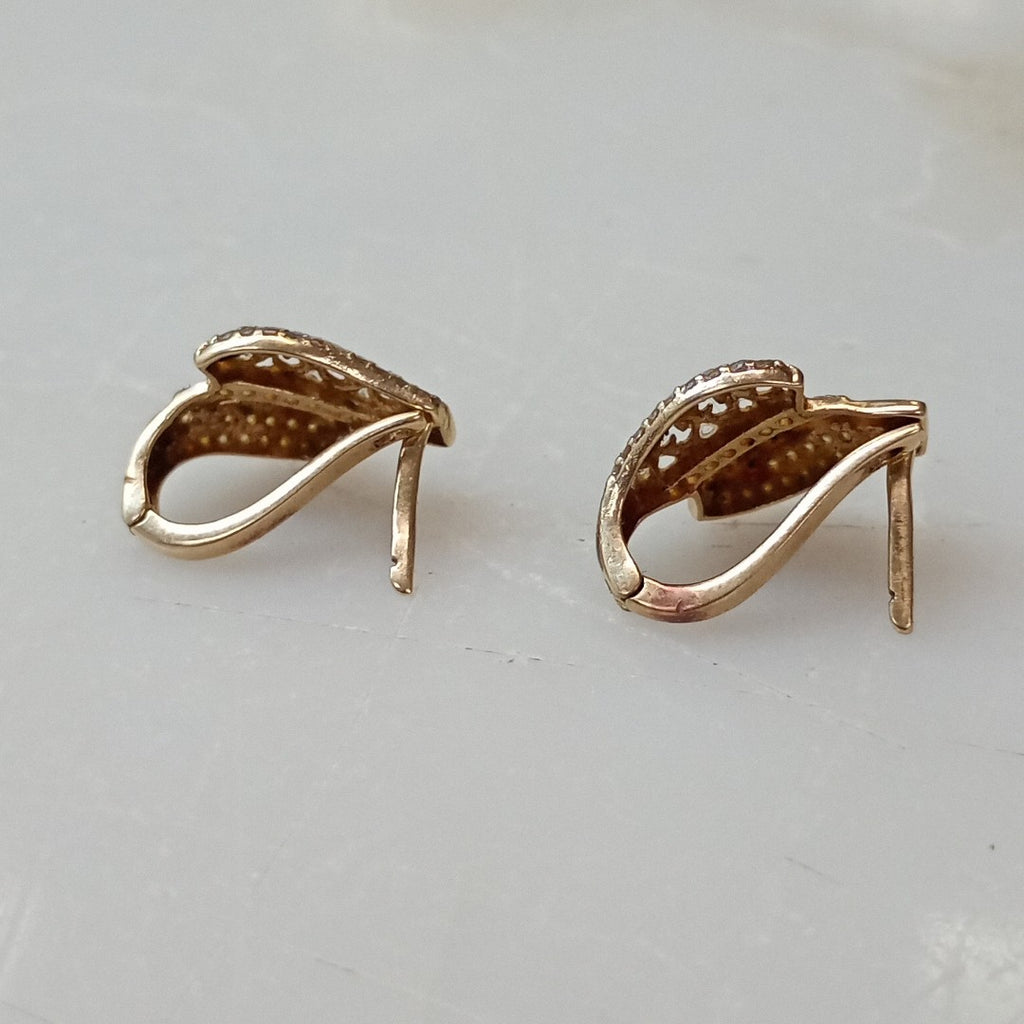 ARETES PAR ORO 10 K 2.7 GRMS (SEMINUEVO)
