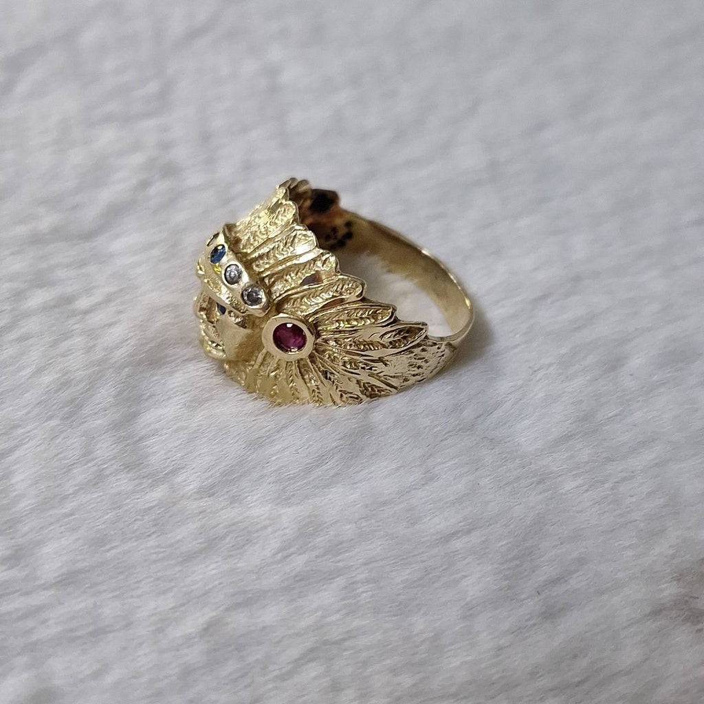 ANILLO ORO 14 K 10,30 GRMS (SEMINUEVO)