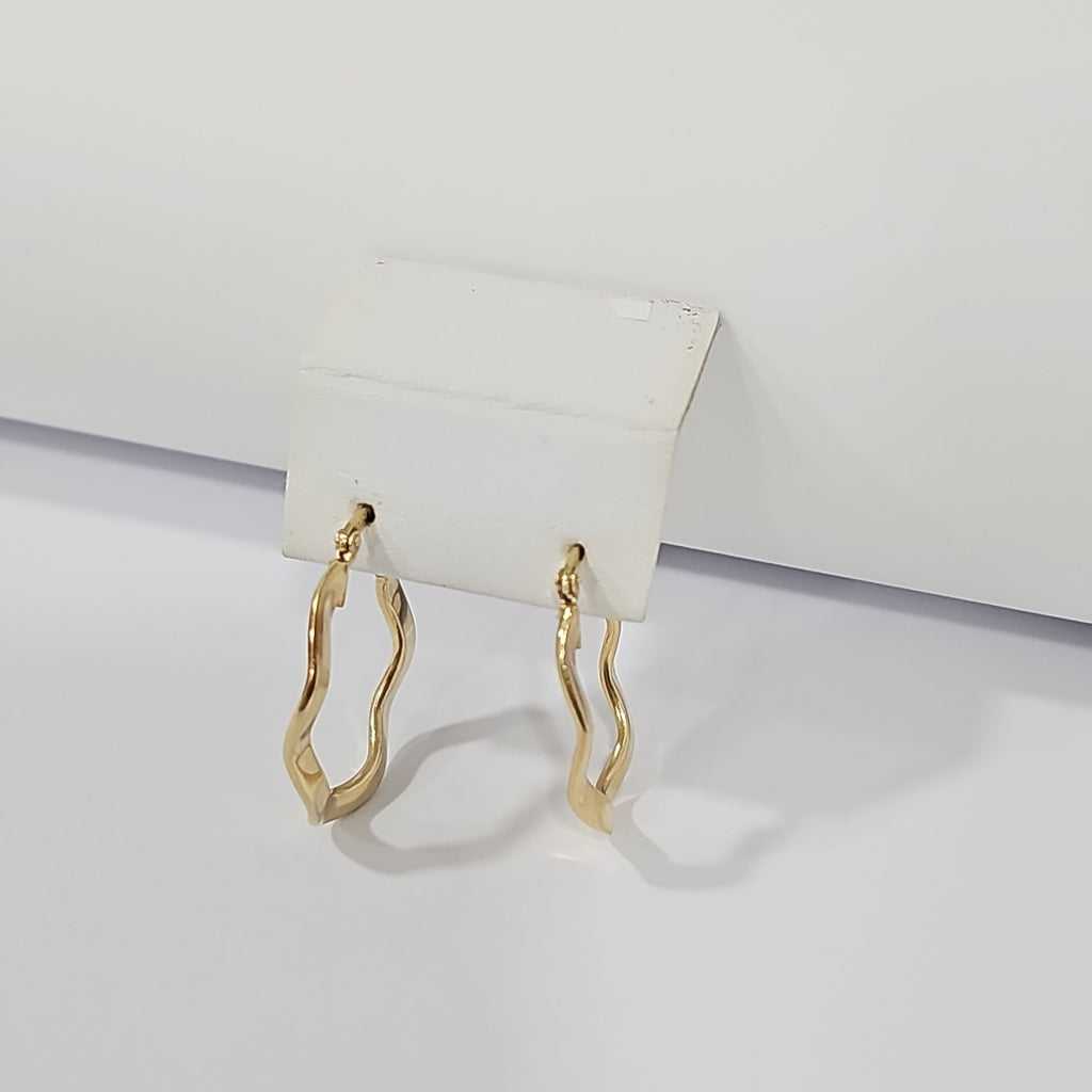 ARRACADAS PAR ORO 14 K 2,00 GRMS (SEMINUEVO)