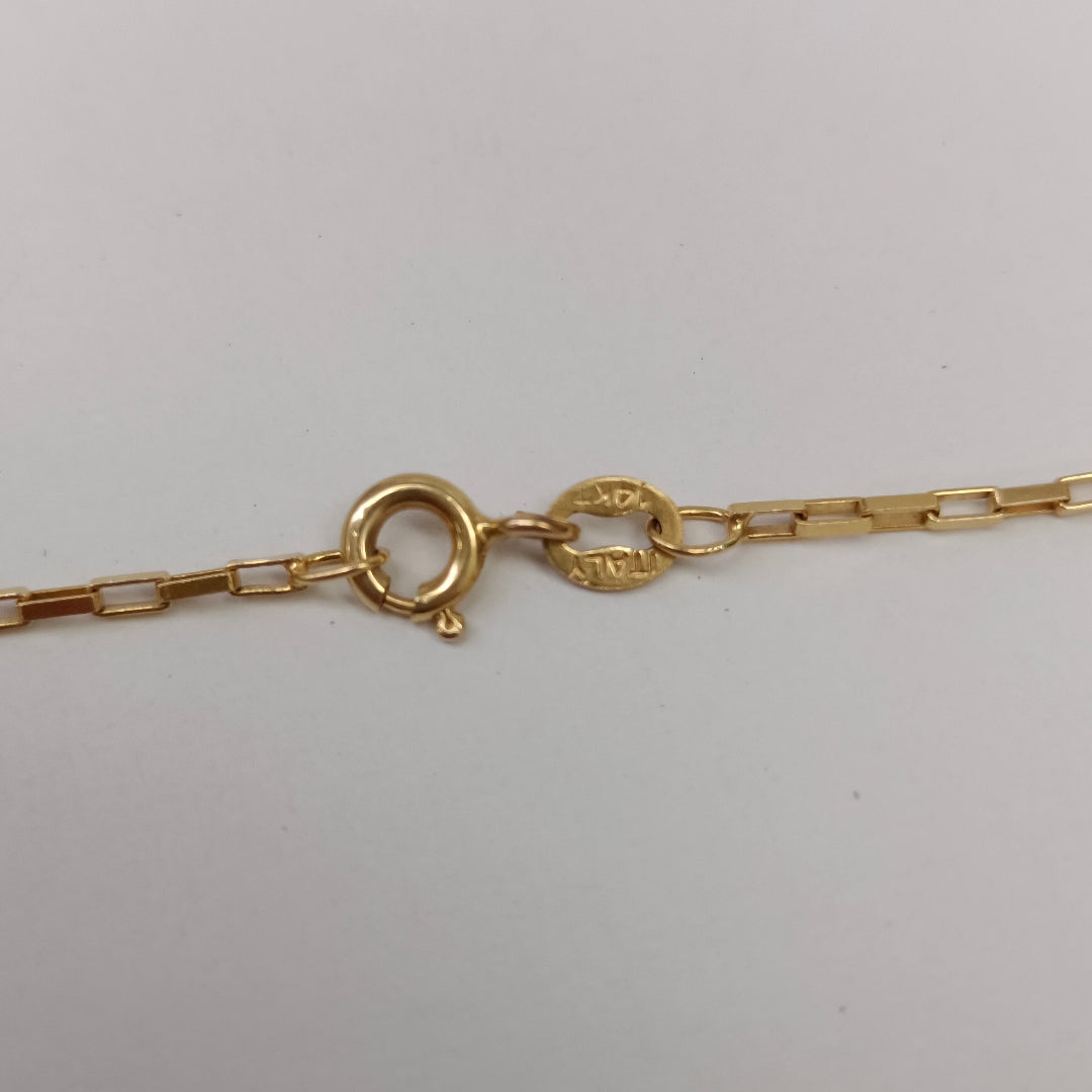 CADENA ORO 14 K 3.2 GRMS (SEMINUEVO)