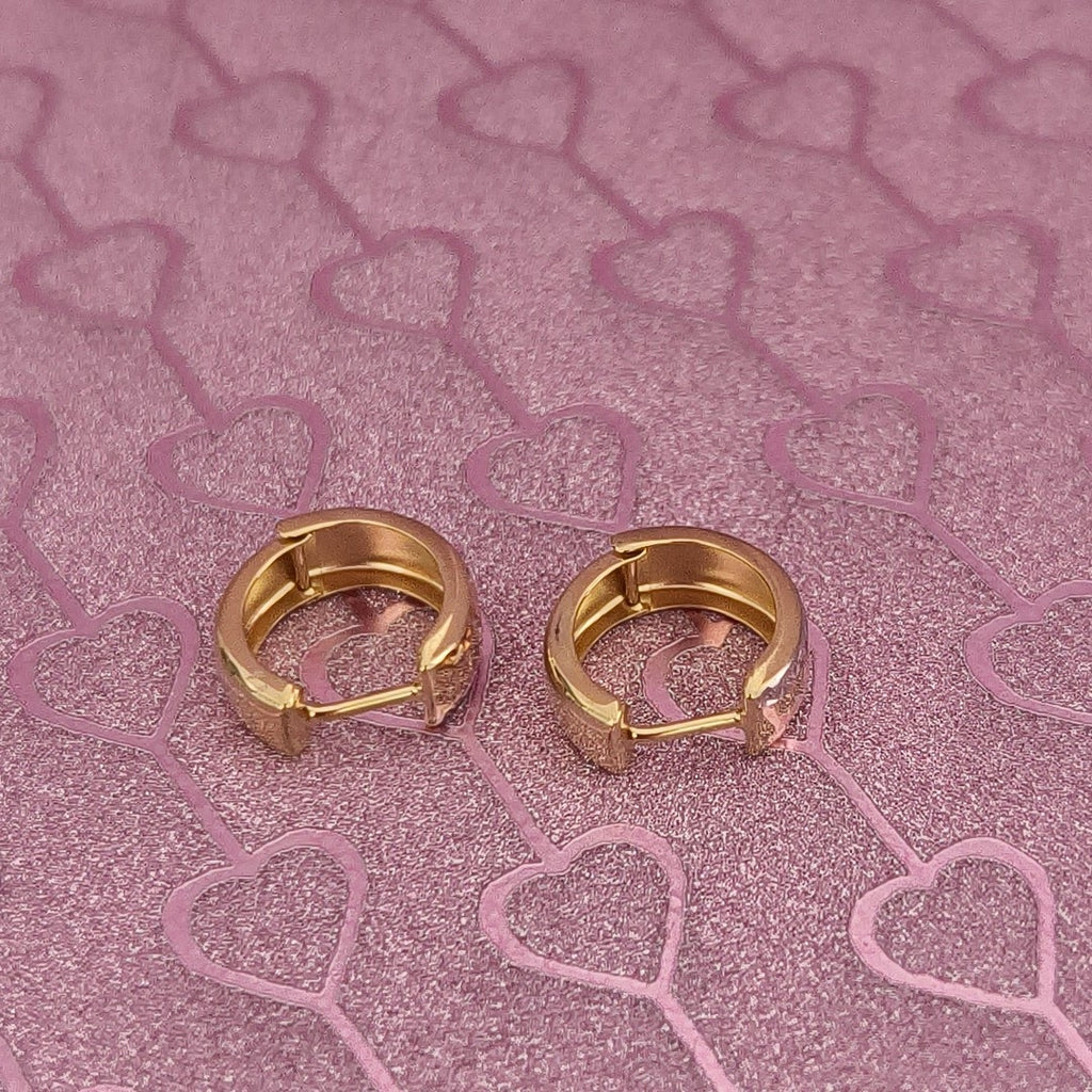 ARRACADAS PAR ORO 14 K 1.3 GRMS (SEMINUEVO)