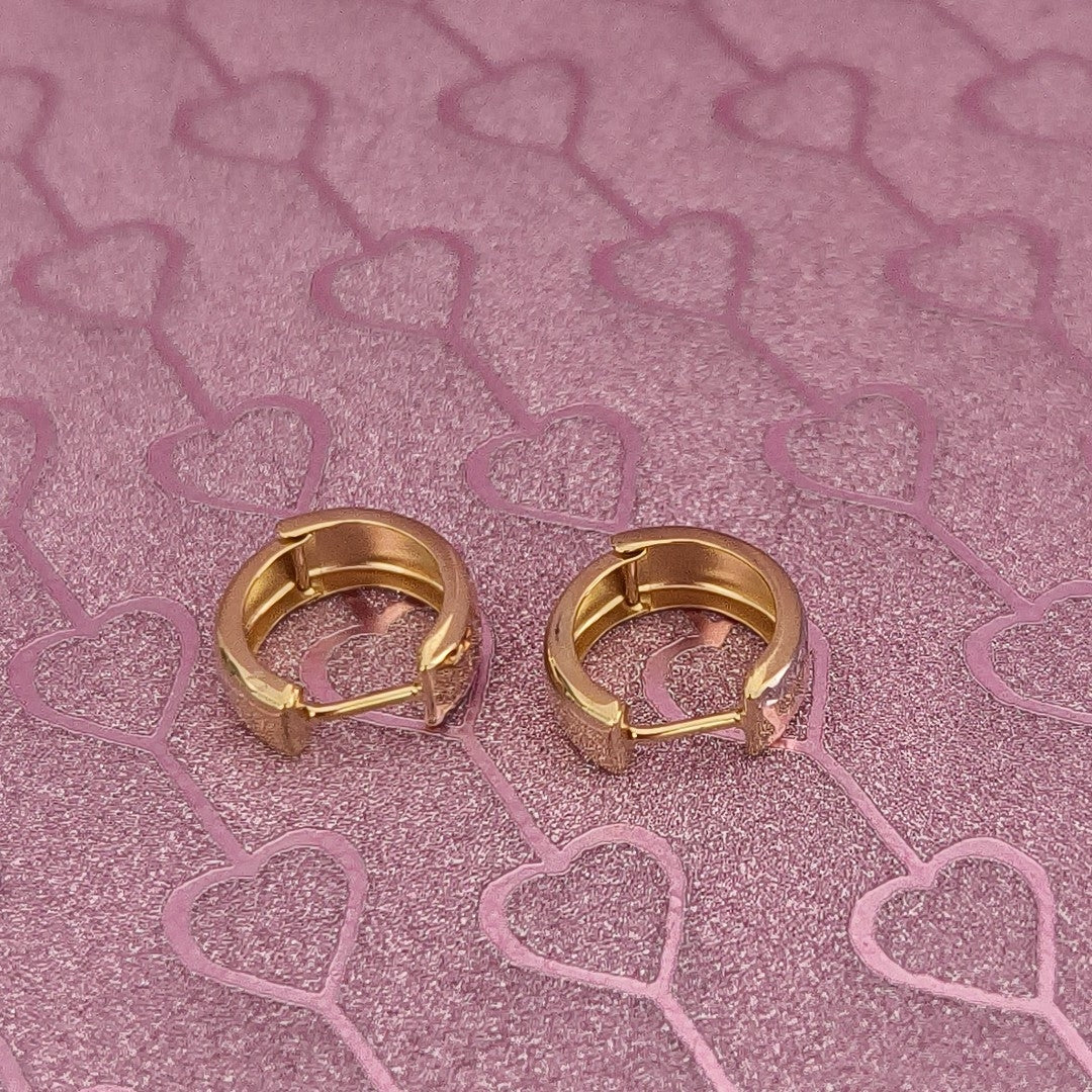 ARRACADAS PAR ORO 14 K 1.3 GRMS (SEMINUEVO)