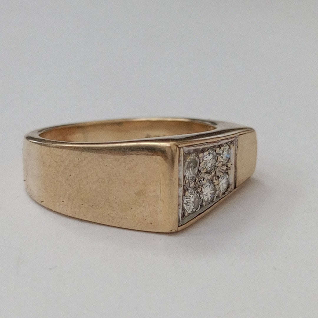 ANILLO ORO 14 K 8.3 GRMS (SEMINUEVO)