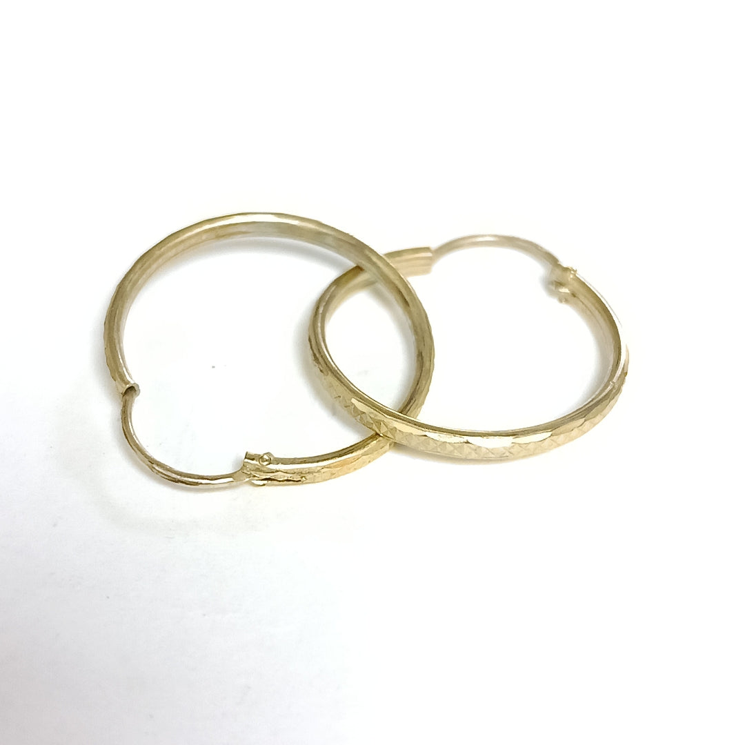 ARRACADAS PAR ORO 10 K 1.4 GRMS (SEMINUEVO)