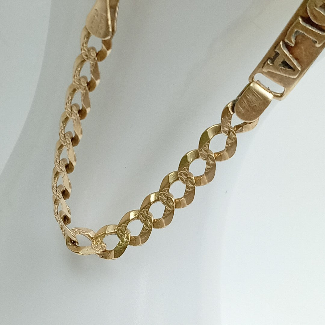 ESCLAVA ORO 14 K 11,20 GRMS (SEMINUEVO)