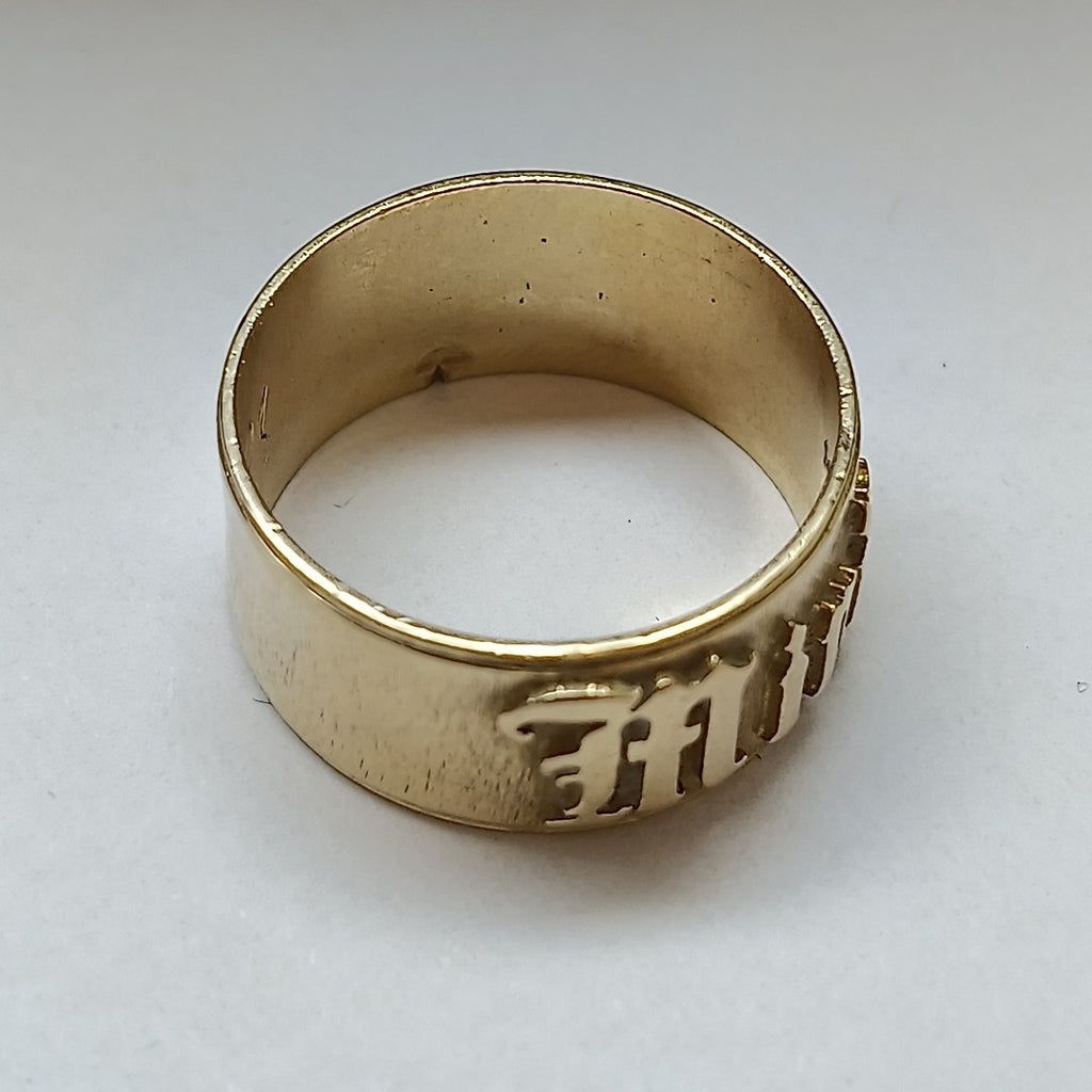 ARGOLLA ORO 14 K 7,60 GRMS (SEMINUEVO)