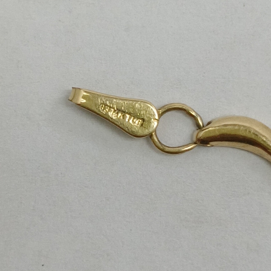 PULSERA ORO COMBINADO 14 K 3,80 GRMS (SEMINUEVO)