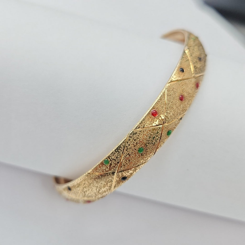 PULSERA RIGIDA ORO 14 K 6 GRMS (SEMINUEVO)