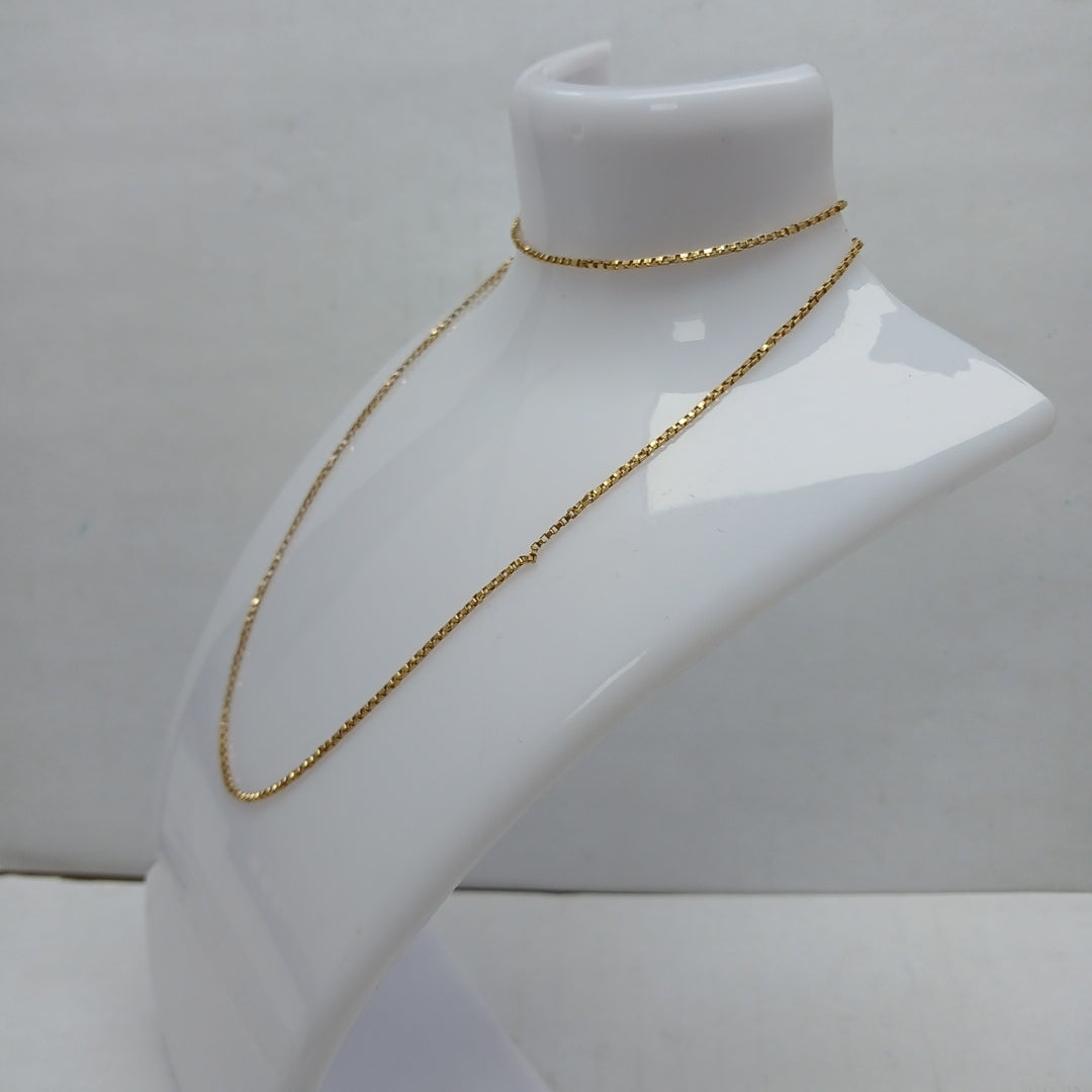 CADENA ORO 14 K 4,00 GRMS (SEMINUEVO)