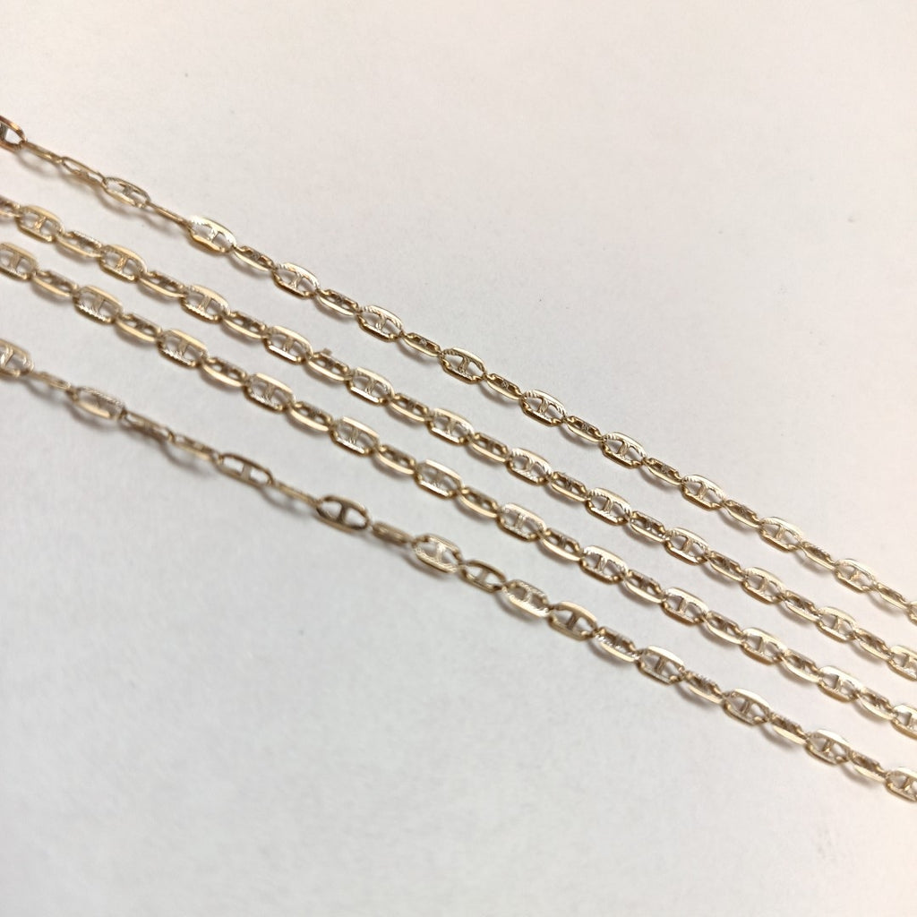 CADENA ORO, RODIADO 10 K 3.4 GRMS (SEMINUEVO)