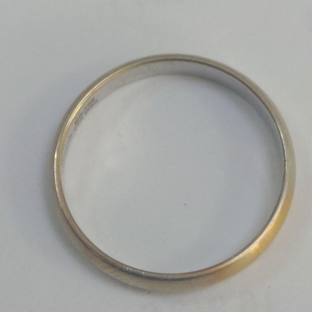 ARGOLLA ORO BLANCO 14 K 1.8 GRMS (SEMINUEVO)