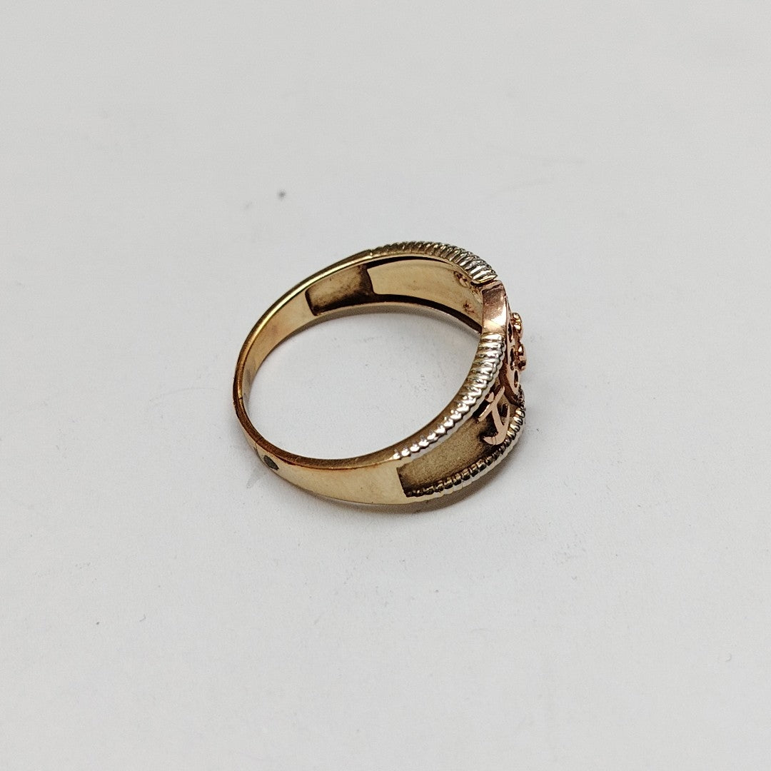 ANILLO ORO 14 K 3.3 GRMS (SEMINUEVO)