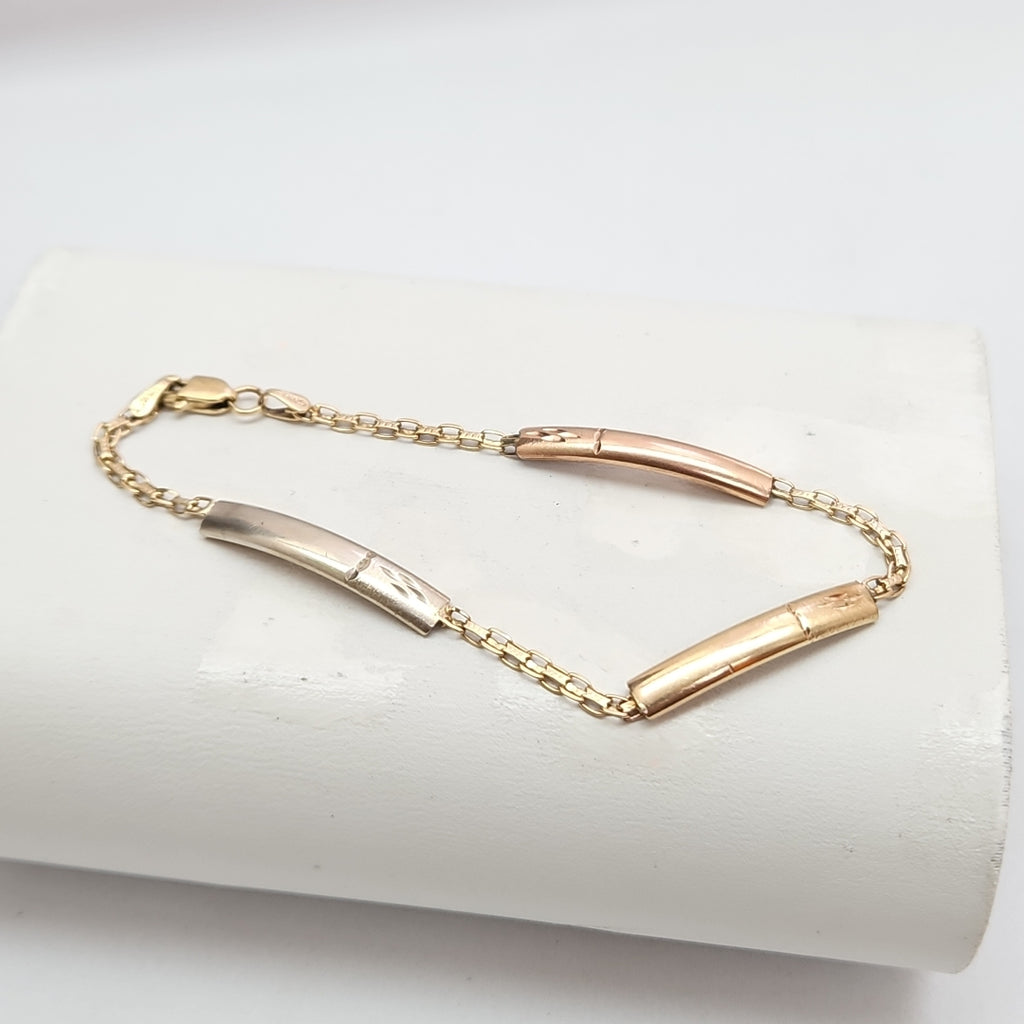 PULSERA ORO 10 K 2.9 GRMS (SEMINUEVO)