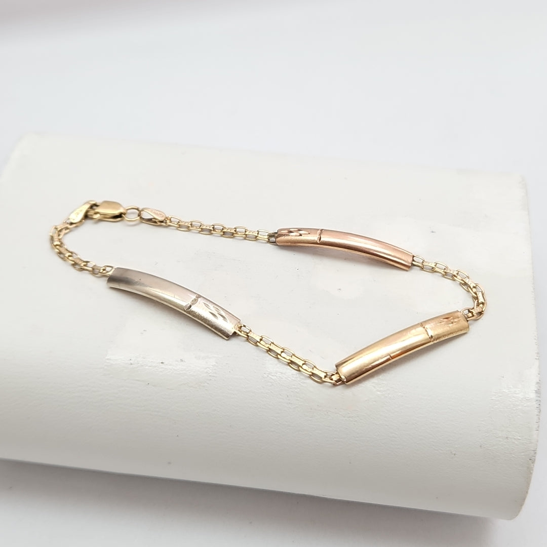 PULSERA ORO 10 K 2.9 GRMS (SEMINUEVO)