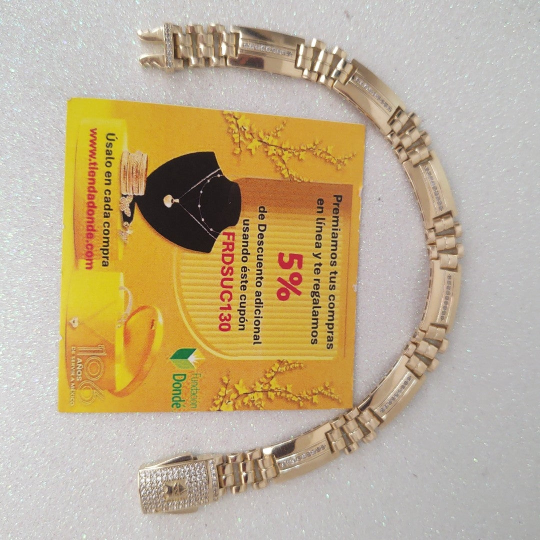 PULSERA ORO 14 K 21.7 GRMS (SEMINUEVO)