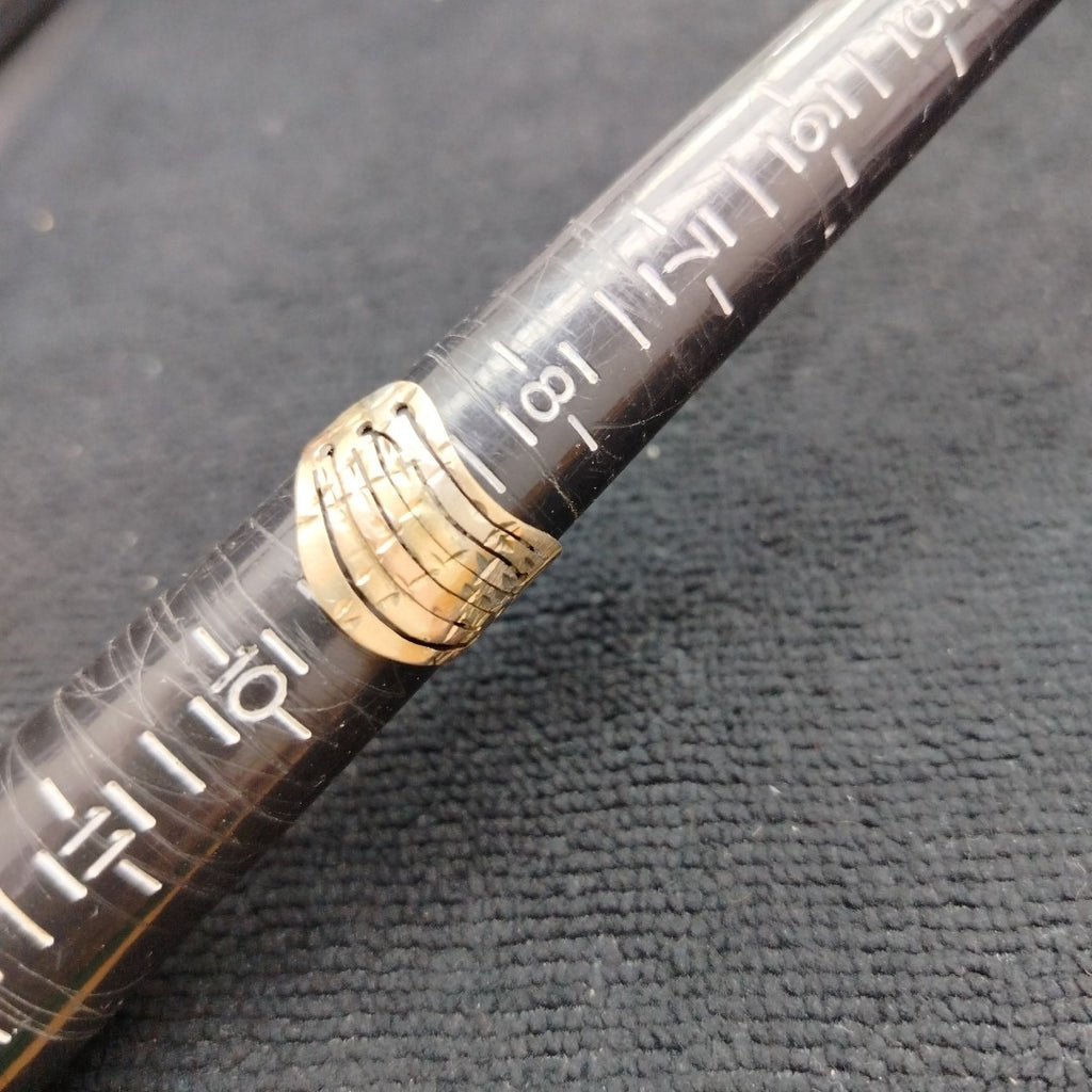 ANILLO ORO COMBINADO 10 K 2.8 GRMS (SEMINUEVO)