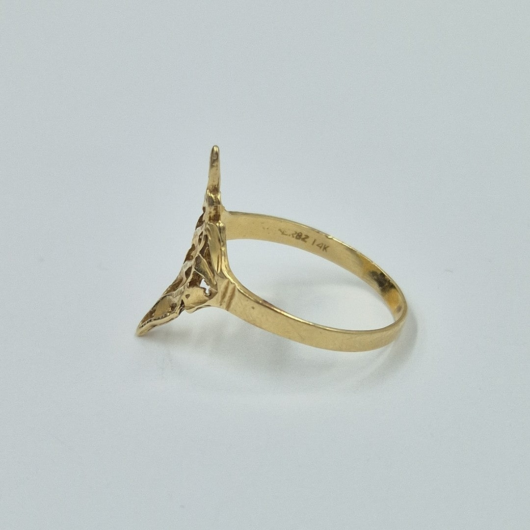 ANILLITO ORO 14 K 1.7 GRMS (SEMINUEVO)