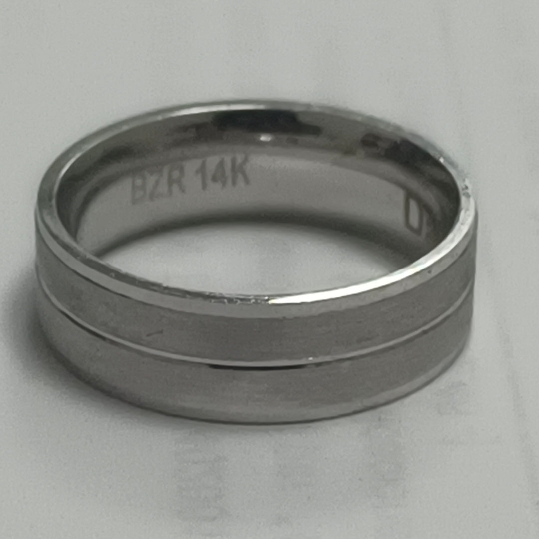 ARGOLLA ORO, ORO BLANCO 14 K 4 GRMS (SEMINUEVO)