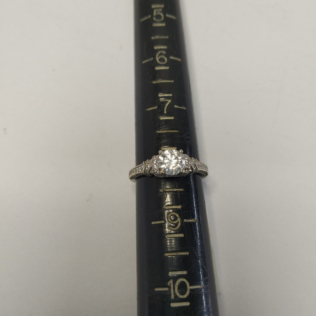 ANILLITO ORO BLANCO 18 K 3,80 GRMS (SEMINUEVO)