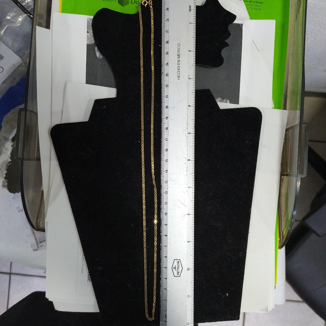 CADENA ORO 14 K 4.3 GRMS (SEMINUEVO)