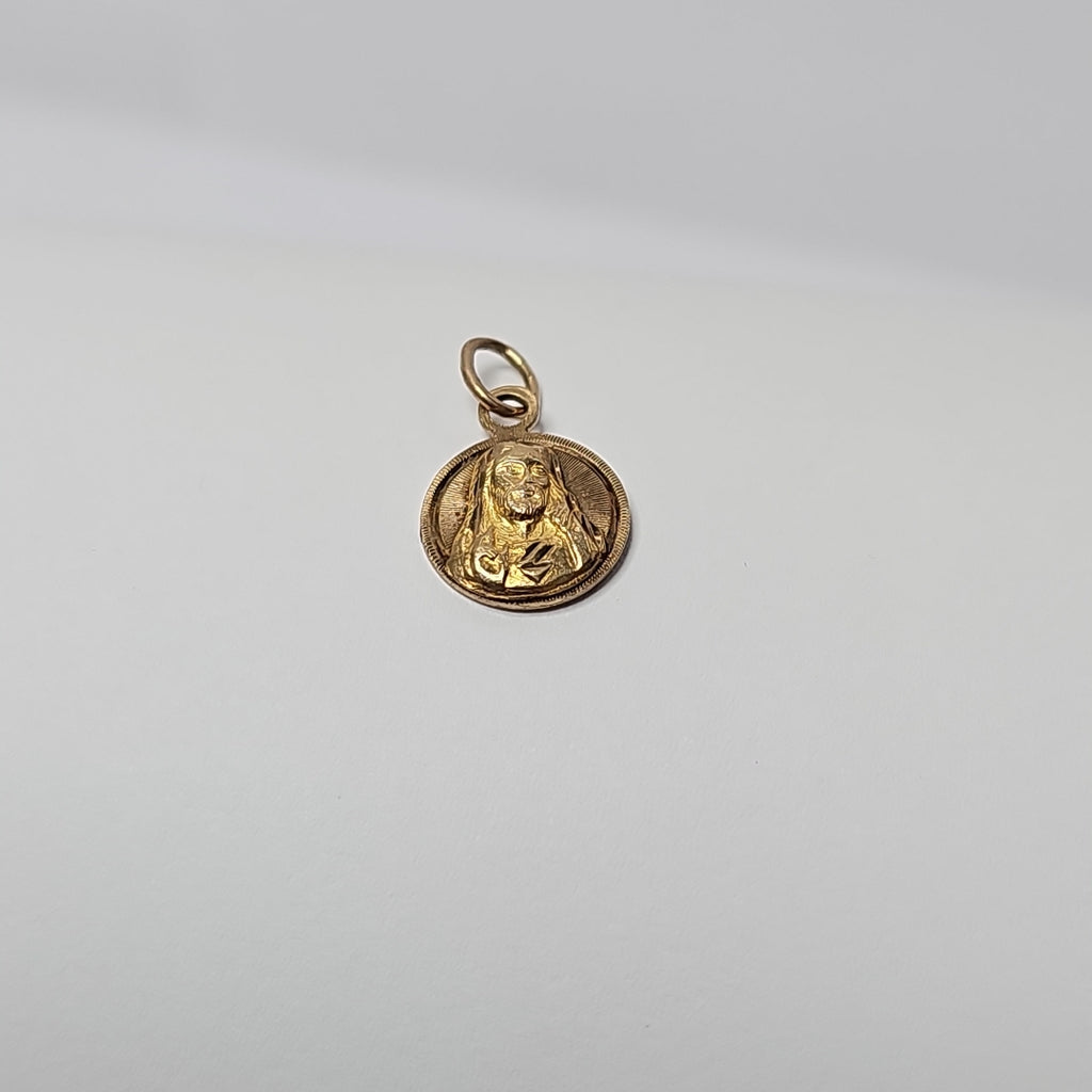 MEDALLA RELIGIOSA ORO 10 K 0.8 GRMS (SEMINUEVO)