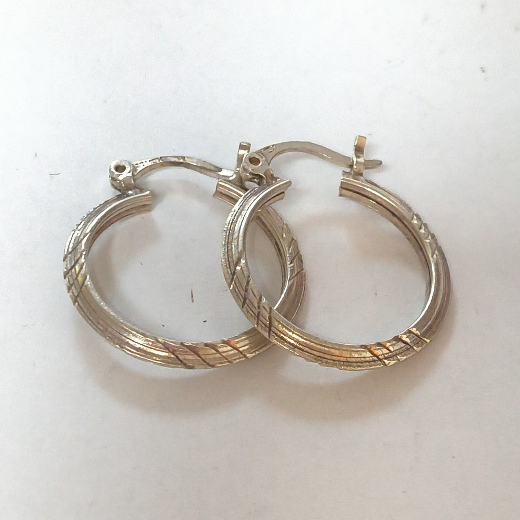 ARRACADAS PAR PLATA 3.3 GRMS (SEMINUEVO)