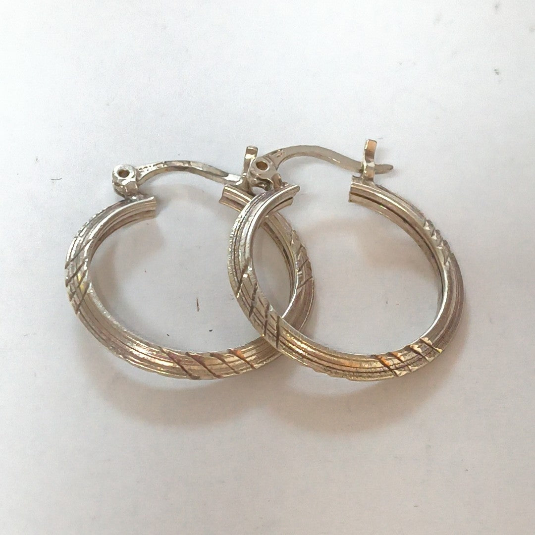 ARRACADAS PAR PLATA 3.3 GRMS (SEMINUEVO)