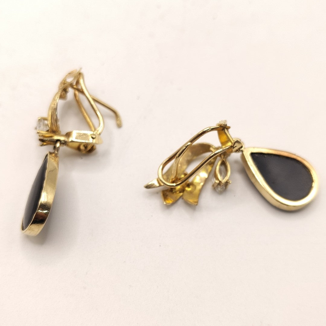 ARETES PAR ORO 10 K 5.8 GRMS (SEMINUEVO)