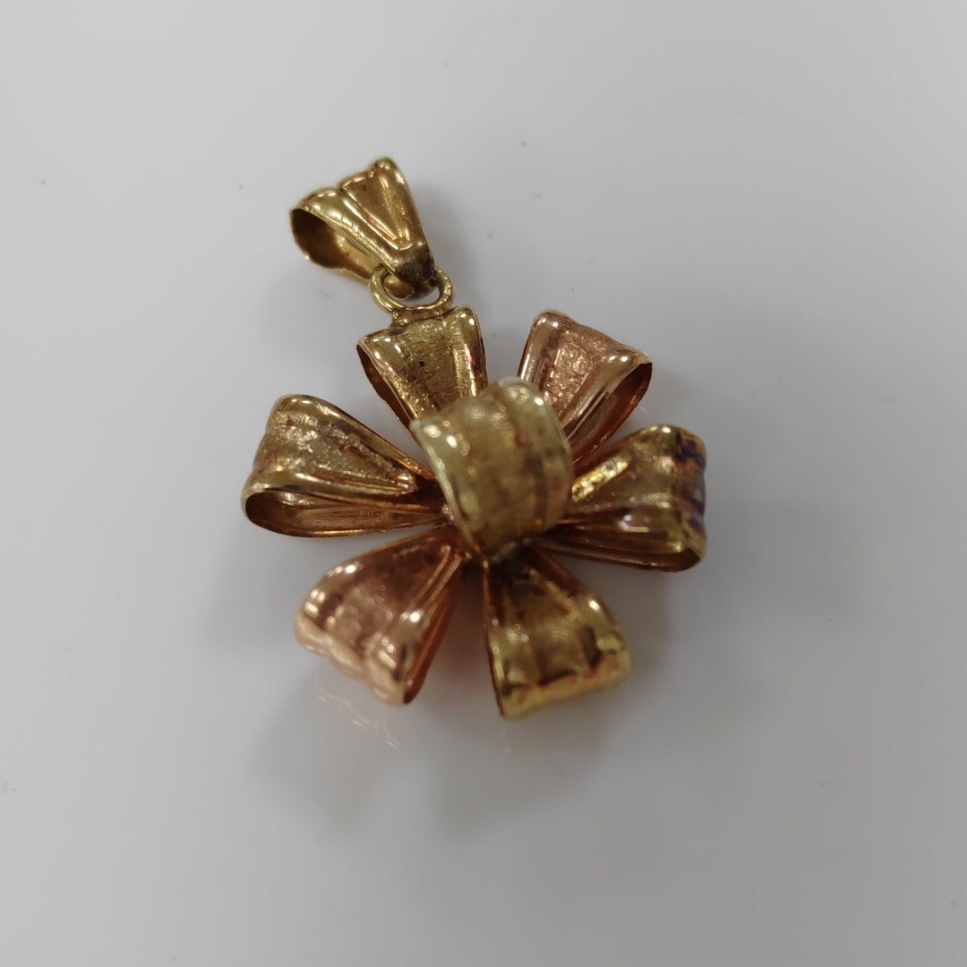 DIJE ORO COMBINADO 14 K 1.9 GRMS (SEMINUEVO)