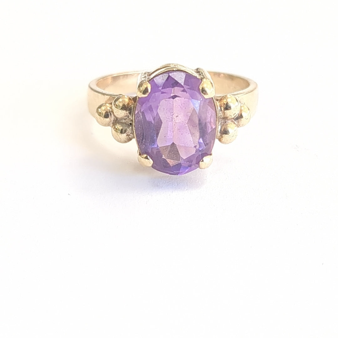 ANILLO ORO 14 K 5.3 GRMS (SEMINUEVO)