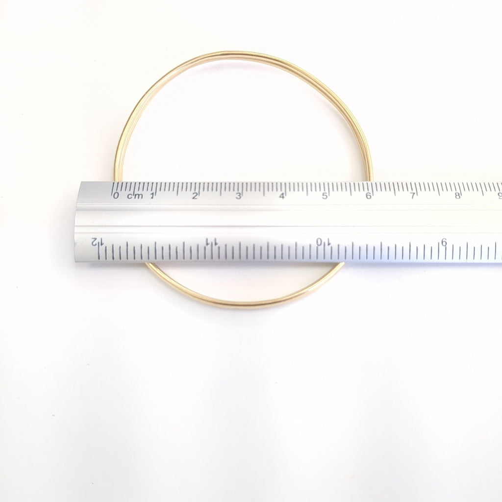 PULSERA RIGIDA ORO 14 K 4.7 GRMS (SEMINUEVO)