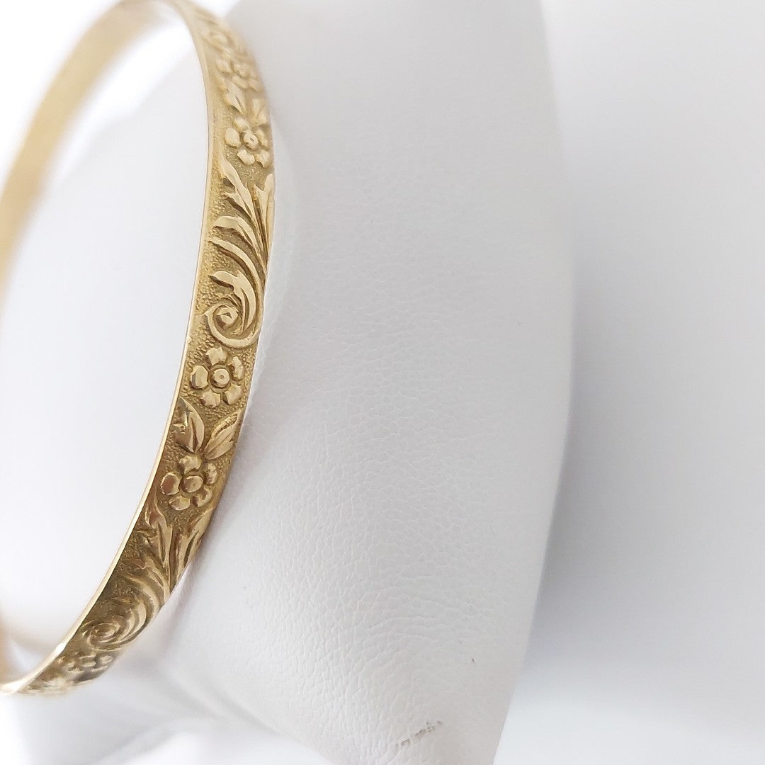 PULSERA RIGIDA ORO 18 K 15,00 GRMS (SEMINUEVO)