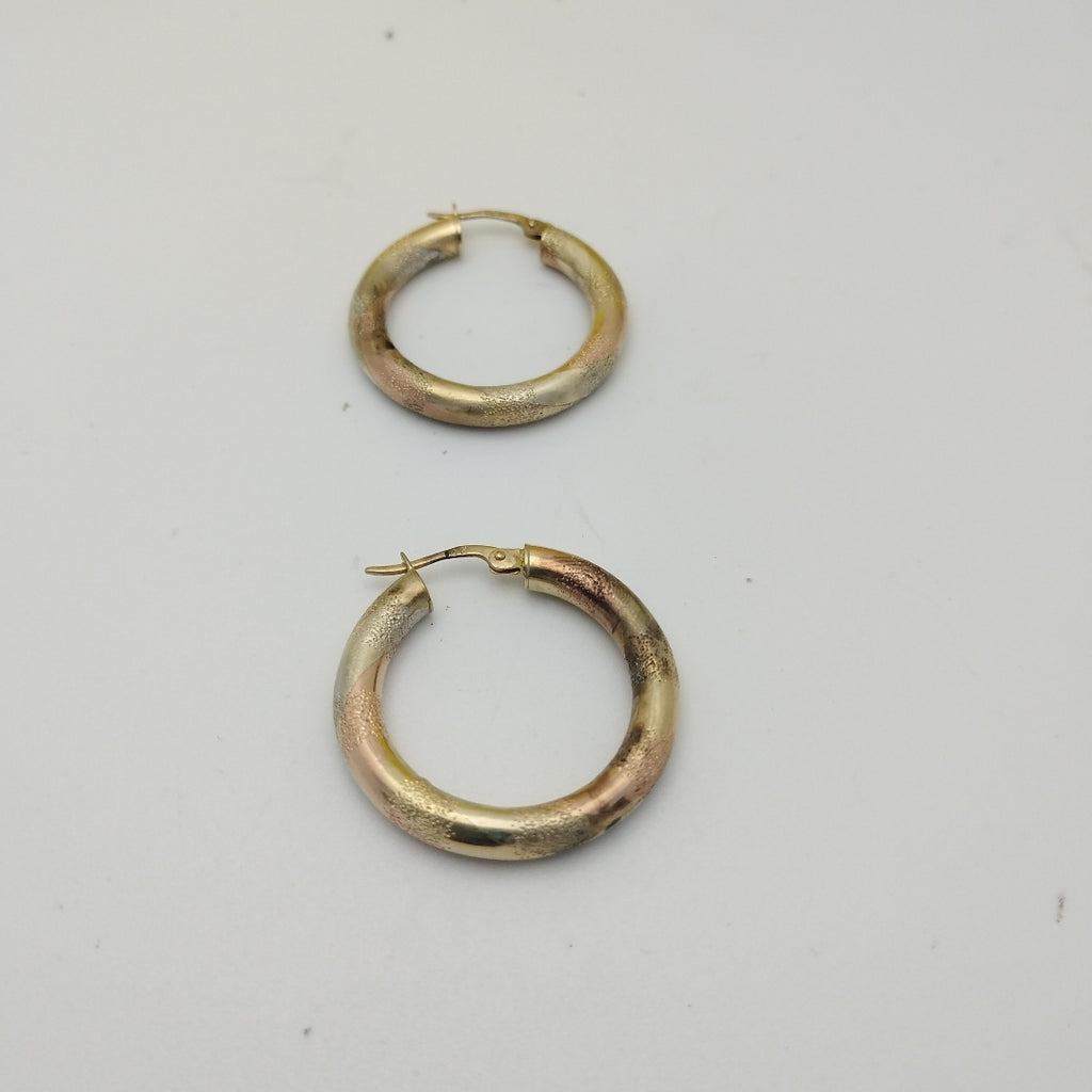 ARRACADAS PAR ORO 14 K 3.9 GRMS (SEMINUEVO)