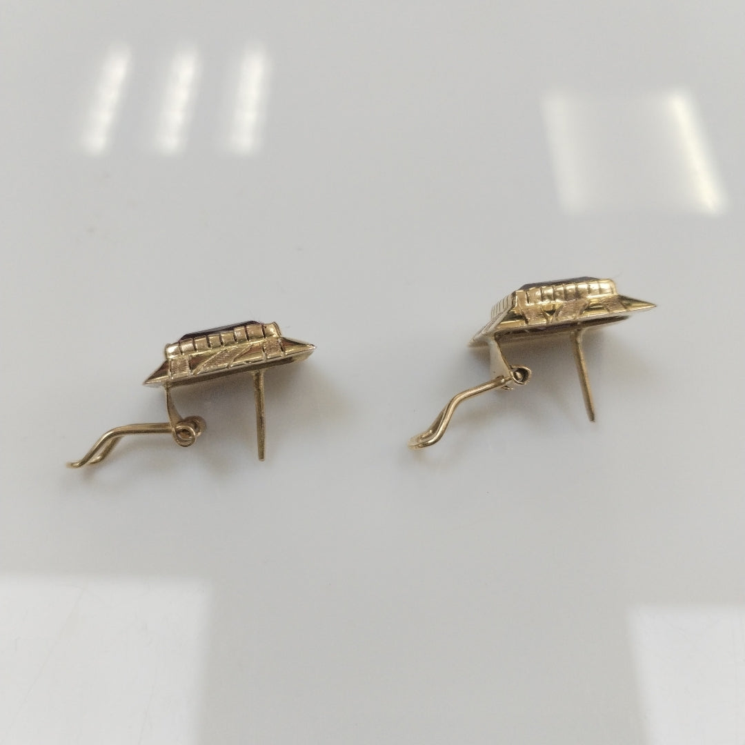 ARETES PAR ORO 8 K 9.2 GRMS (SEMINUEVO)