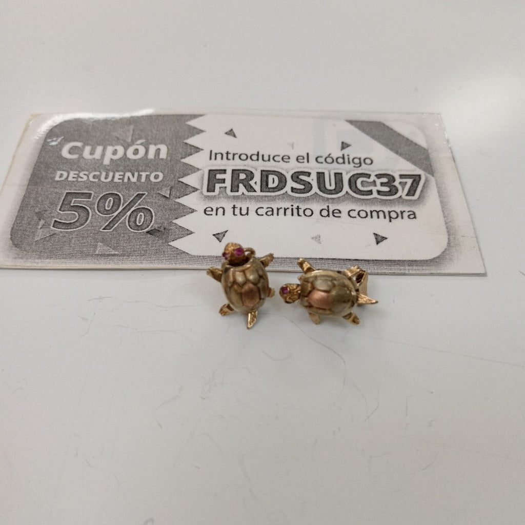 ARETES PAR ORO 10 K 5,80 GRMS (SEMINUEVO)