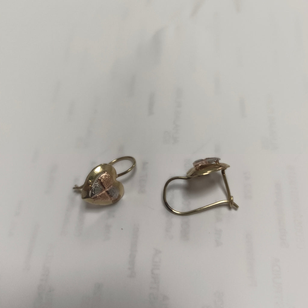 ARETES PAR ORO 14 K 1.5 GRMS (SEMINUEVO)
