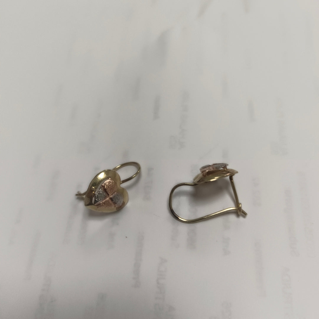 ARETES PAR ORO 14 K 1.5 GRMS (SEMINUEVO)