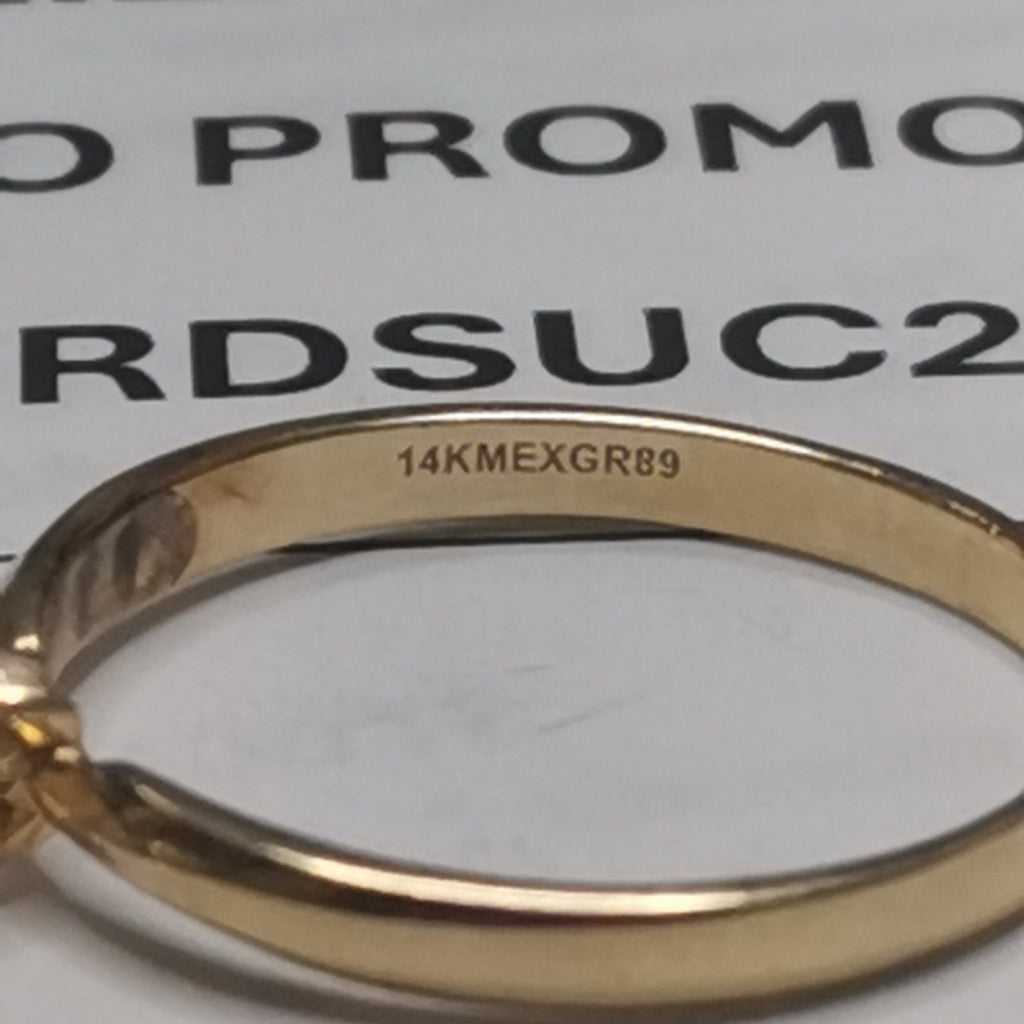 ANILLITO ORO 14 K 1.6 GRMS (SEMINUEVO)