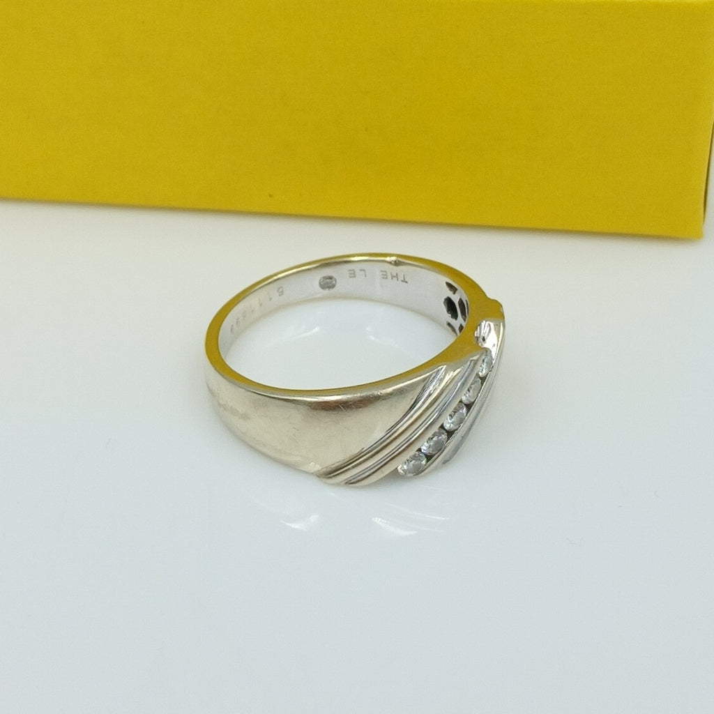 ARGOLLA ORO, ORO BLANCO 14 K 7.1 GRMS (SEMINUEVO)