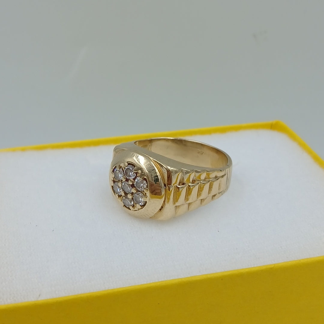 ANILLO ORO 14 K 11.6 GRMS (SEMINUEVO)