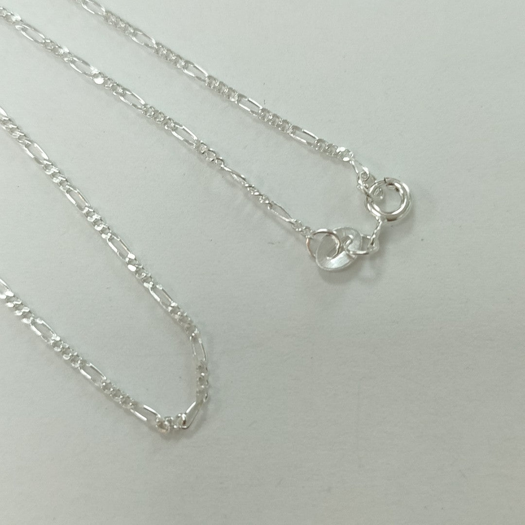 CADENA TEJIDO 3X1 PLATA .925 55 CM 2.3 GR (NUEVO)
