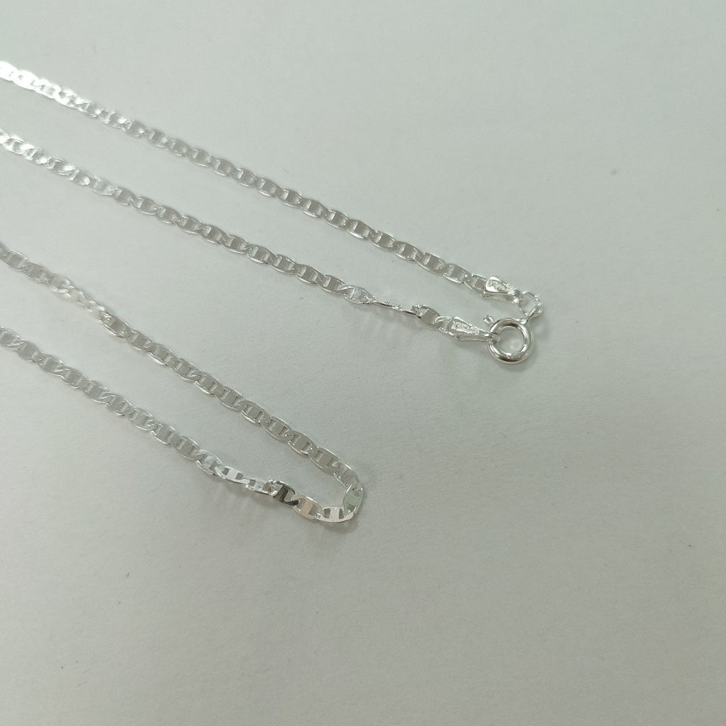 CADENA TEJIDO ESPEJO PLATA .925 60 CM 4.2 GR (NUEVO)