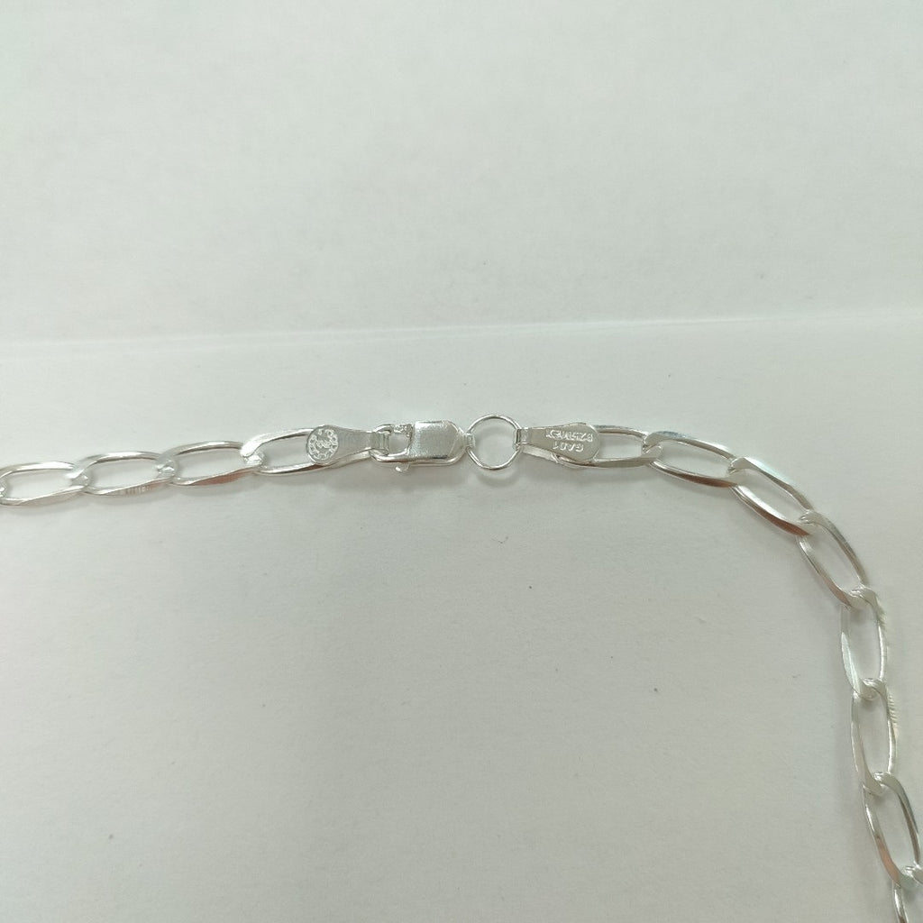 CADENA TEJIDO ESLABONES PLATA .925 60 CM 10.6 GR (NUEVO)