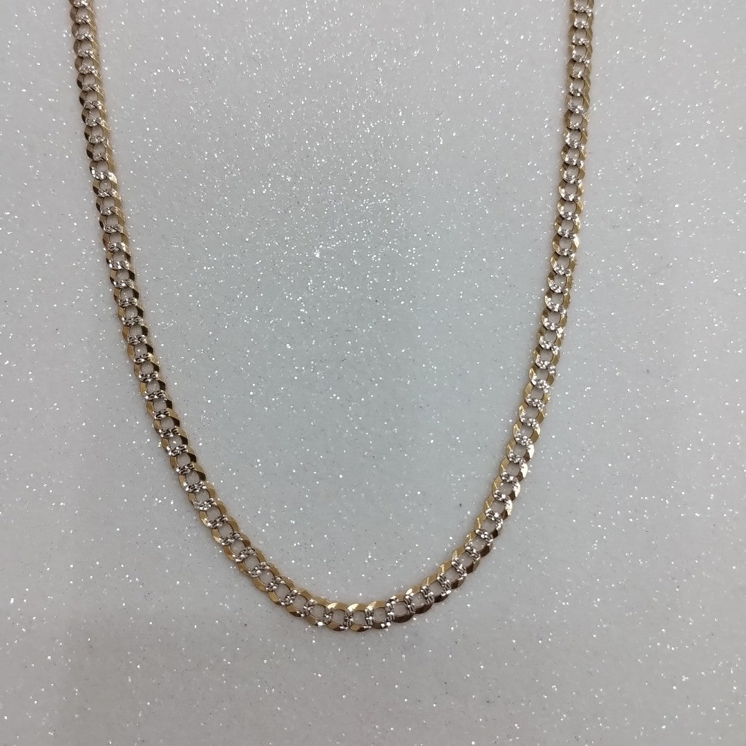 CADENA ORO, RODIADO 14 K 6.7 GRMS (SEMINUEVO)