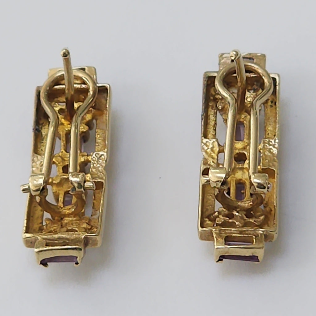 ARETES PAR ORO 10 K 4.9 GRMS (SEMINUEVO)