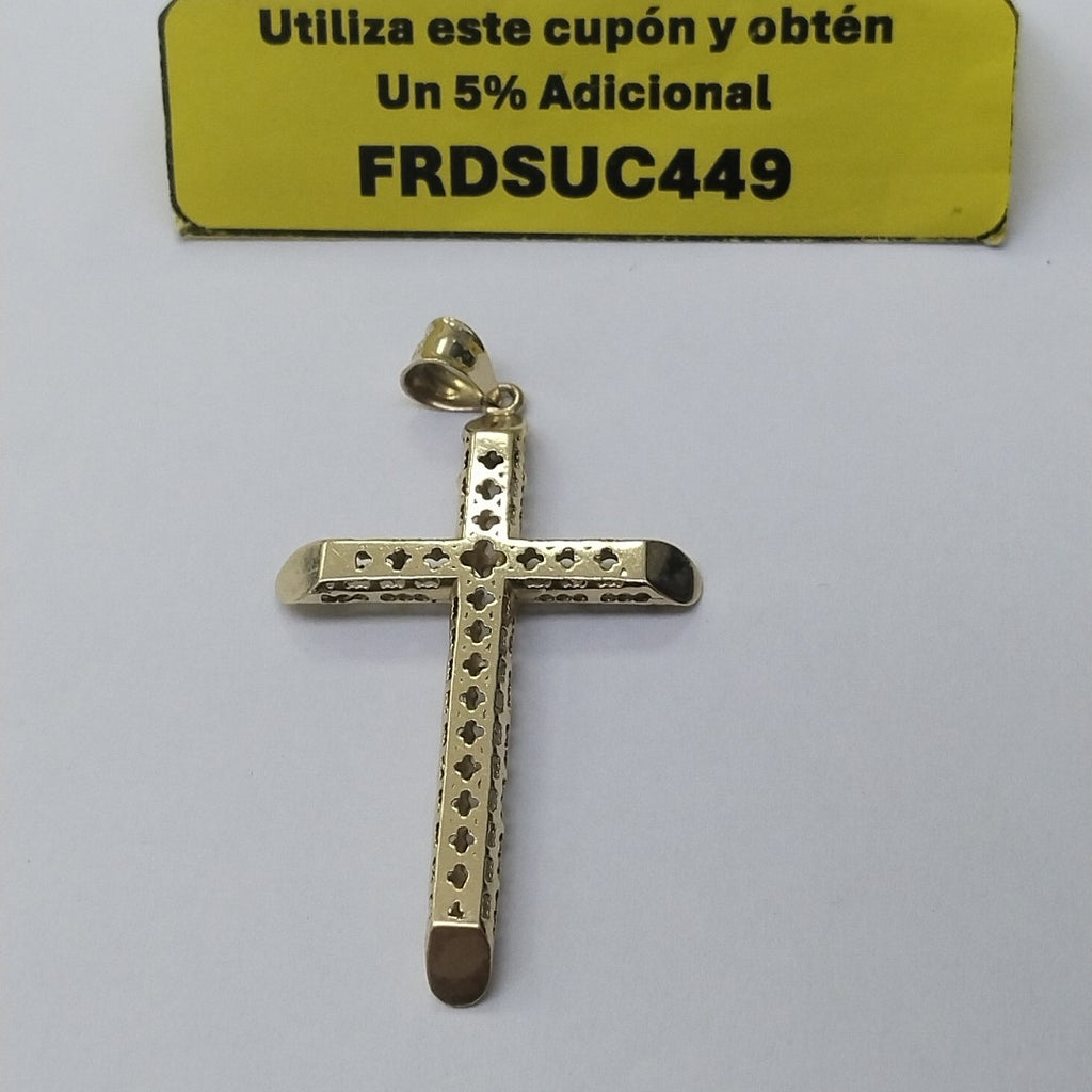 CRUZ, DIJE ORO 14 K 3.9 GRMS (SEMINUEVO)