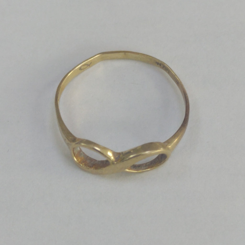 ANILLO ORO 14 K 1.2 GRMS (SEMINUEVO)