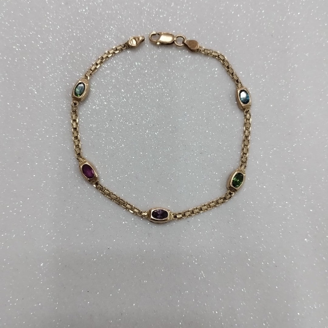 PULSERA ORO 10 K 4.9 GRMS (SEMINUEVO)