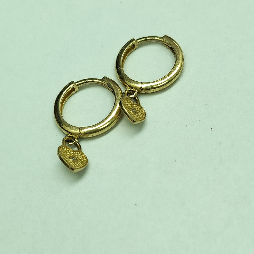 ARRACADAS PAR ORO 14 K 1,90 GRMS (SEMINUEVO)