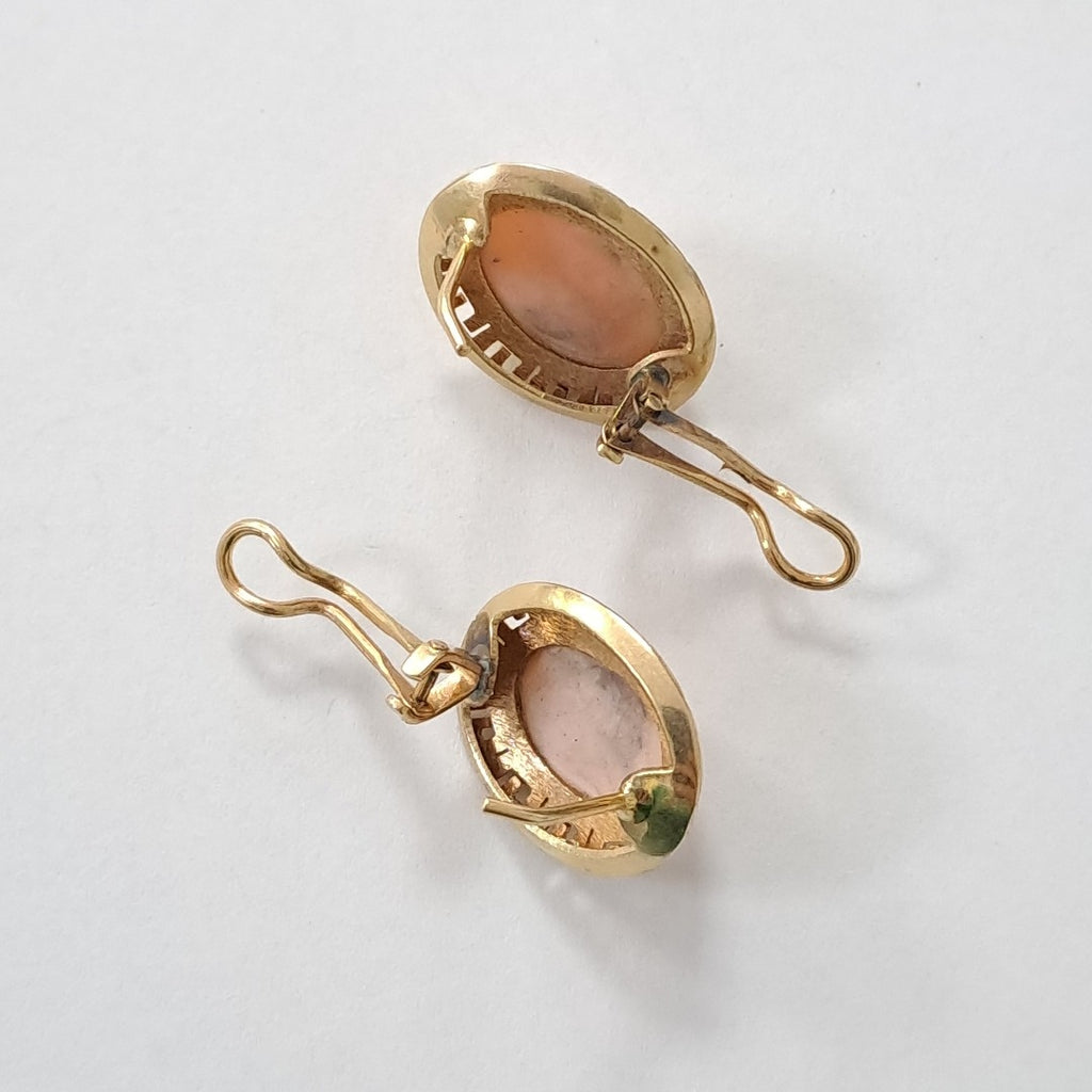 ARETES PAR ORO 14 K 8.5 GRMS (SEMINUEVO)